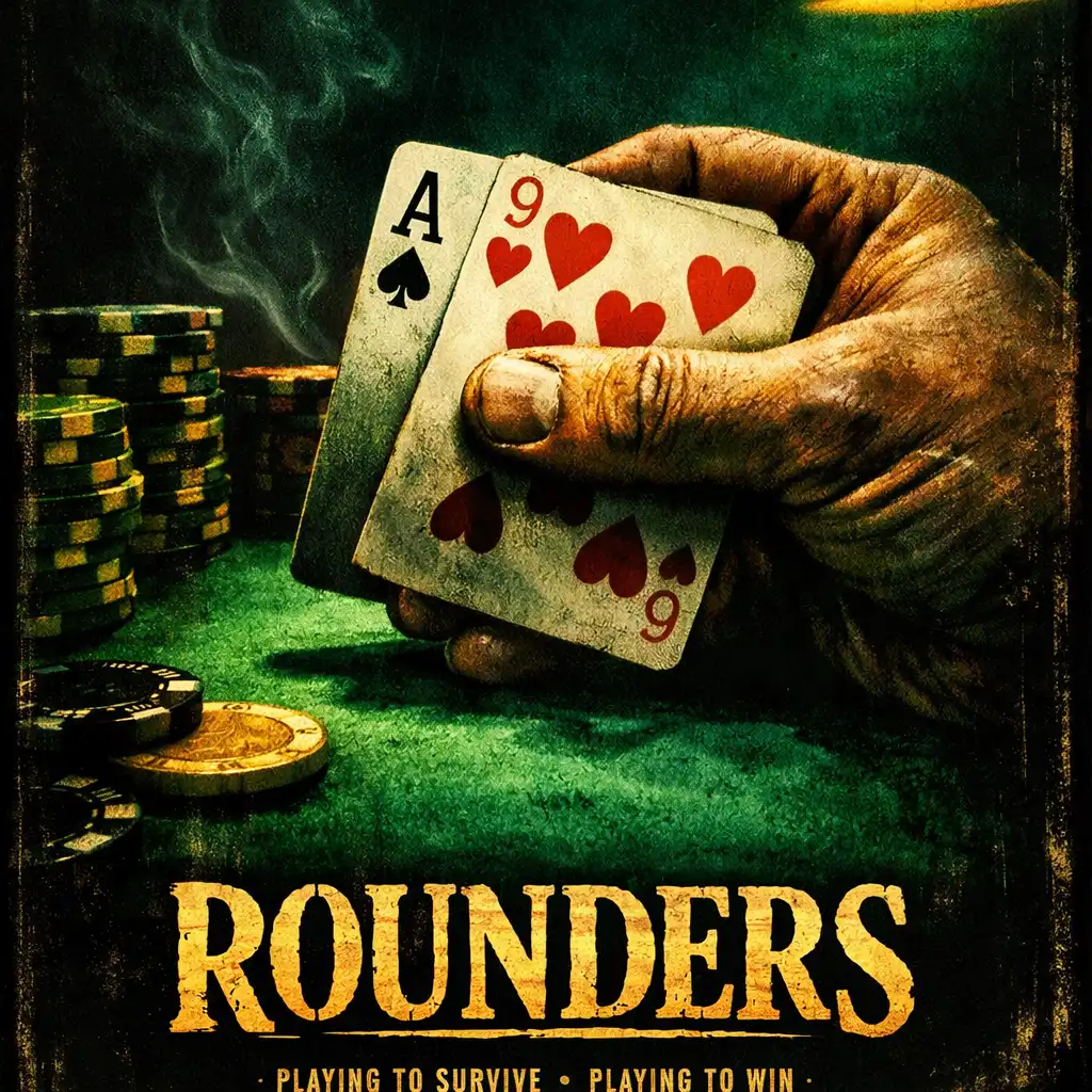 Plakat filmu Rounders z 1998 roku