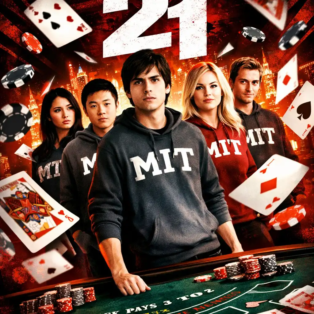 Plakat filmu 21 z 2008 roku